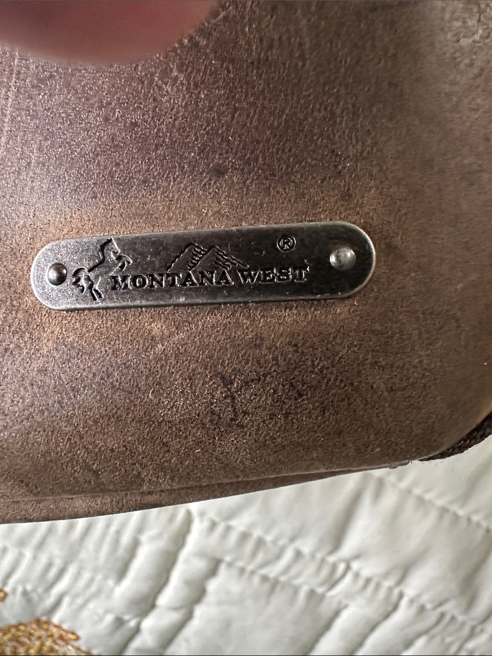 Montana West western leather crossbody bag - Picture 7 of 9